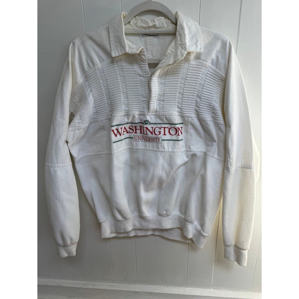 Vintage Washington University St. Louis WashU College Sweatshirt Sweater